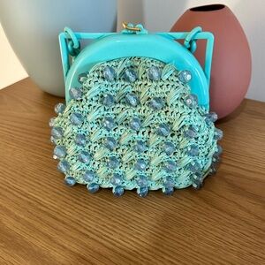 Vintage wicker bag